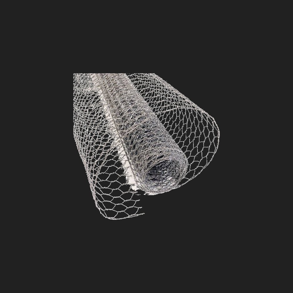 Tejido hexagonal en rollo